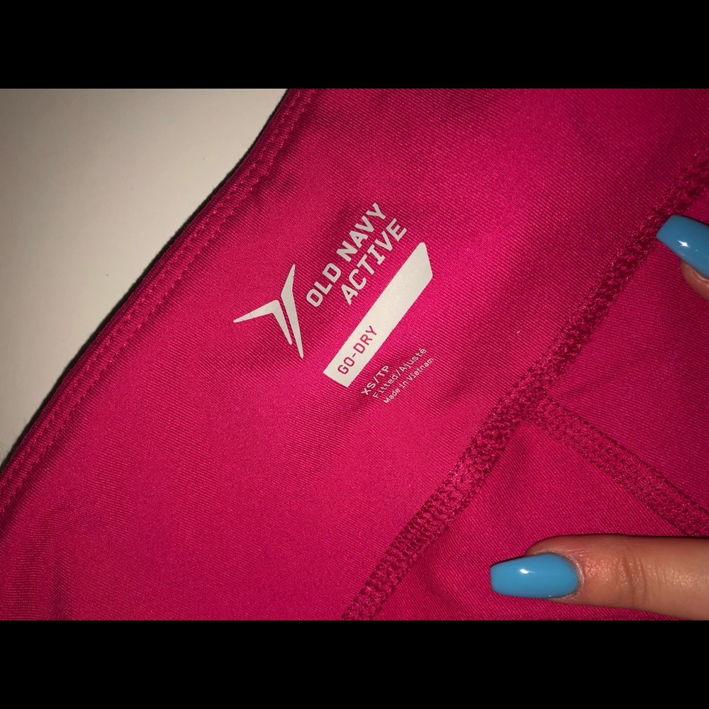 Old navy cropped athletic leggings